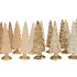 TWINKLE COSY SAND MIX GLASS TREE MATT ASS 10X35CM