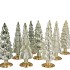 TWINKLE NORDIC GREEN MIX GLASS TREE SHINY ASS 9X25CM