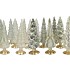 TWINKLE NORDIC GREEN MIX GLASS TREE SHINY ASS 10X35CM