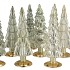 TWINKLE NORDIC GREEN MIX GLASS TREE SHINY ASS 10X35CM