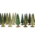 TWINKLE MAJESTIC GREEN MIX GLASS TREE SHINY ASS 10x30CM