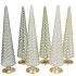 TWINKLE NORDIC GREEN MIX GLASS TREE SHINY ASS 11X45CM