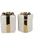 JOY COZY GOLD VASE PRESENT 16X20CM NM