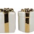JOY COZY GOLD VASE PRESENT 20X30CM NM