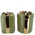 JOY MAJESTIC GREEN VASE PRESENT 16X20CM