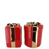 JOY JOLLY RED VASE PRESENT 11X15CM