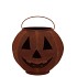 RUSTY SCOTTISH BROWN DECO PUMPKIN 19X18CM