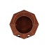 RUSTY SCOTTISH BROWN DECO PUMPKIN 19X18CM