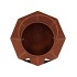 RUSTY SCOTTISH BROWN DECO PUMPKIN 23X20CM
