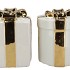 JOY COZY GOLD VASE PRESENT 23X35CM