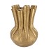 MIKA MAJESTIC GOLD VASE TUBE 26X35CM