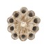 MIKA COZY SAND VASE TUBE 18X25CM