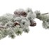 SILK PINE WITH CONE AND SNOW 64CM