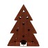 RUSTY SCOTTISH BROWN XMAS TREE 36X10X47CM