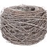 NATURE ELM BRANCH WHITE PLANTER WITH BOTTOM 20X18CM