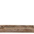 CONCRETE GOLDEN PLATE CANDLE HOLDER 30X12X4CM