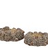CONCRETE SCOTTISH BROWN PINECONE NEST 22X22X9CM