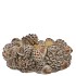 CONCRETE SCOTTISH BROWN PINECONE NEST 20X20X8CM