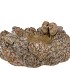 CONCRETE SCOTTISH BROWN PINECONE BOWL 23X23X11CM