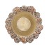 CONCRETE SCOTTISH BROWN PINECONE POT 20X20X14CM