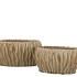 FINN SCOTTISH GREEN STRUCTURE BOWL OVAL 22X13X12CM