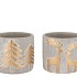 GOLDIE NORDIC BLUE XMAS ASS 14X14X12CM