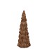 WONDERLAND SCOTTISH BROWN TREE 7X7X15CM