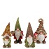 WONDERLAND SCOTTISH GREY GNOMES 7X6X15CM