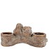 CONCRETE GOLDEN BIRD BRANCH T-LIGHT 22X9X11CM
