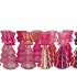 JAZZ JOLLY PINK T-LIGHT X-MAS TREE ASS 11X28CM