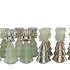 JAZZ NORDIC GREEN T-LIGHT X-MAS TREE ASS 11X28CM