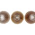 JAZZ SCOTTISH BROWN T-LIGHT X-MAS TREE ASS 11X20CM