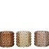 JAZZ WILD BROWN T-LIGHT STRUCTURE ASS 10X9CM