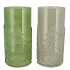 RUBY MAJESTIC GREEN T-LIGHT FORREST ASS 15X33CM