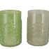 RUBY MAJESTIC GREEN T-LIGHT FORREST ASS 16X22CM