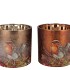 RUBY SCOTTISH BROWN T-LIGHT BIRD ASS 10X13CM
