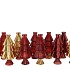 JAZZ WILD RED VASE X-MAS TREE ASS 11X22CM