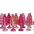 JAZZ JOLLY PINK VASE X-MAS TREE ASS 11X25CM