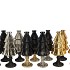 JAZZ WILD BLACK VASE X-MAS TREE ASS 11X25CM NM