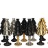 JAZZ WILD BLACK VASE X-MAS TREE ASS 11X28CM