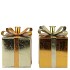 GLAM COZY GOLD MIX CANDLE HOLDER ASS 9X14CM NM