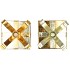 GLAM COZY GOLD MIX CANDLE HOLDER ASS 9X14CM NM