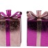 GLAM JOLLY PINK MIX CANDLE HOLDER ASS 12X17CM