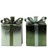GLAM NORDIC GREEN MIX CANDLE HOLDER ASS 9X14CM