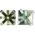 GLAM NORDIC GREEN MIX CANDLE HOLDER ASS 9X14CM