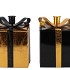 GLAM WILD BLACK MIX CANDLE HOLDER ASS 12X17CM