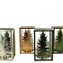 GLAM MAJESTIC GREEN MIX T-LIGHT TREE ASS 12X20CM