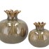 LOUI NORDIC SAND VASE POMEGRANATE 9X9X9CM