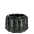KIRAN MAJESTIC DARK GREEN POT 9X9X7CM NM