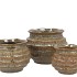 LOUI NORDIC SAND POT 14X14X11CM